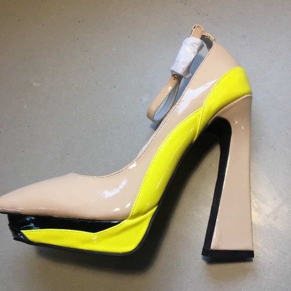 Jeffrey Campbell Power Cut Platform Pumps - Picture 3 of 7